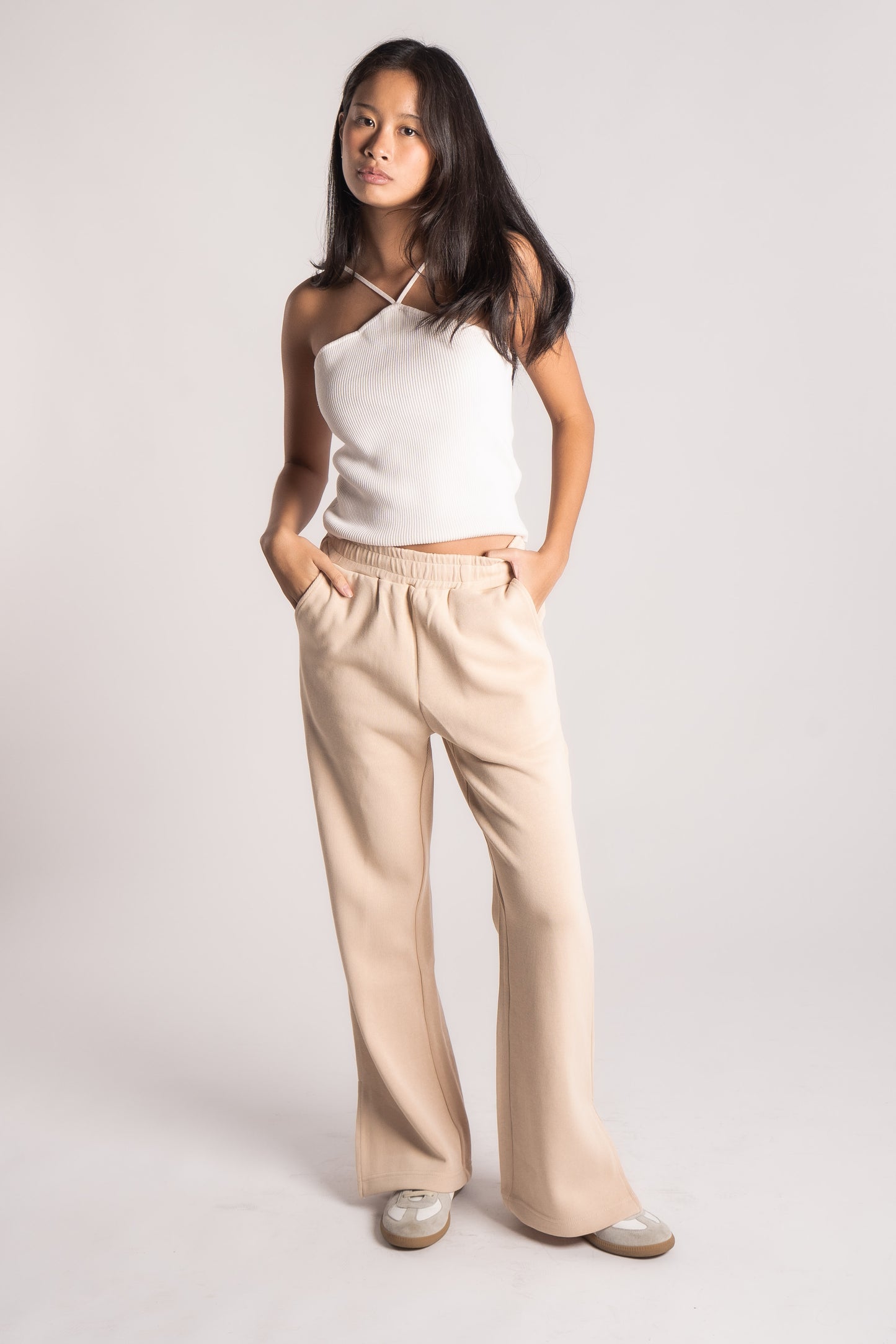 Split Flare Pants